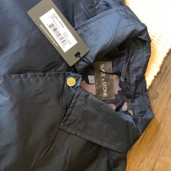 *NWT* Slate & Stone Luca Coaches Jacket - Picture 3 of 7